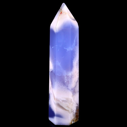 150mm Blue Chalcedony Hand Carved Crystal Point