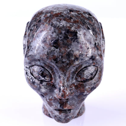3.9" Yooperlite Hand Carved Crystal Elf Alien Sculpture