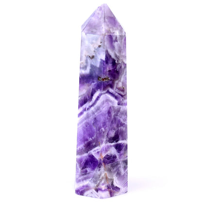 93mm Dream Amethyst Hand Carved Crystal Point