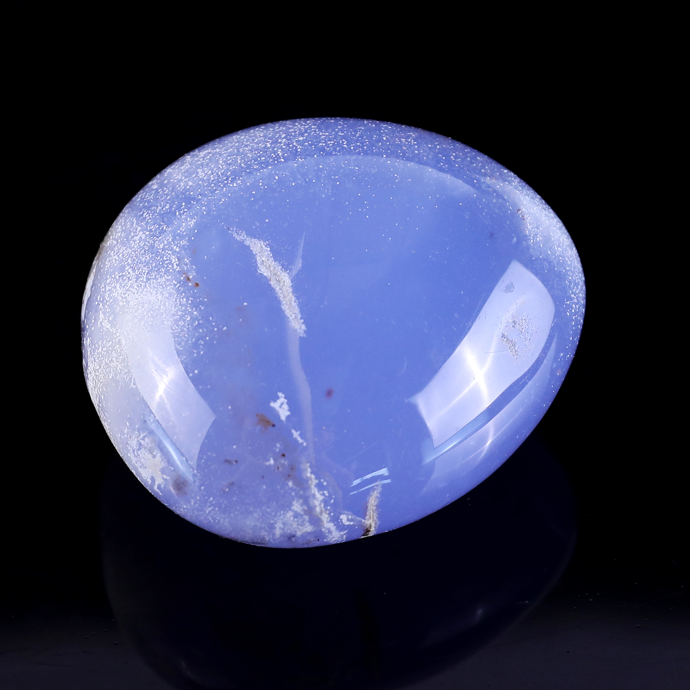 Blue Chalcedony Free Shape Polished Stone