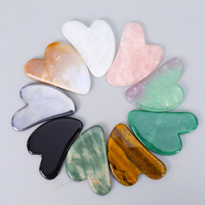 Natural Jade Gua Sha Tools - Various Jade Materials for Facial & Body Massage