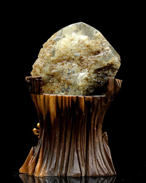 Raw Phantom Crystal Tower - High Vibe Energy Crystal Tower Home & Meditation Decor