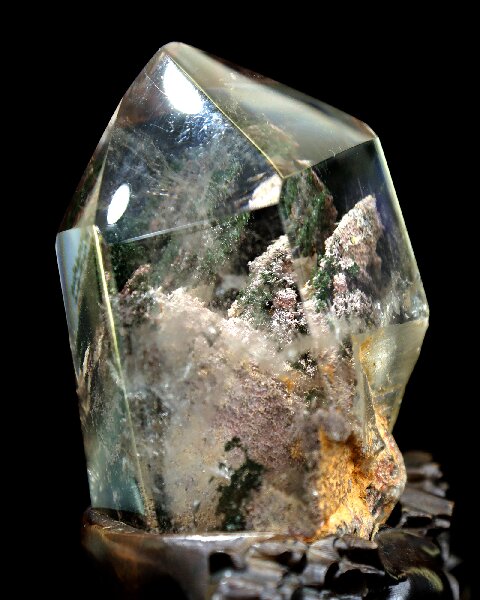 Natural Phantom Crystal Tower - Spiritual Healing Crystal Home Decor for Positive Energy