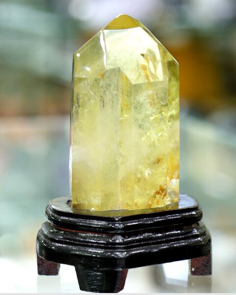 Handmade Citrine Tower - Natural Crystal for Wealth, Abundance & Home Decoration