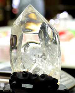 Clear Quartz Hexagonal Prism - Natural Hand Polished Healing Home Decor