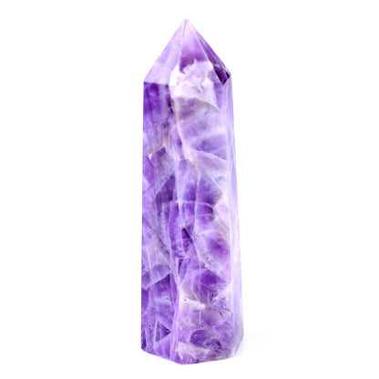 82mm Dream Amethyst Hand Carved Crystal Point