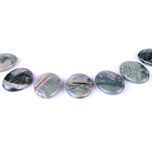 Natural Jiulong Jade Thumb Stone Polished Carved Healing Gemstone