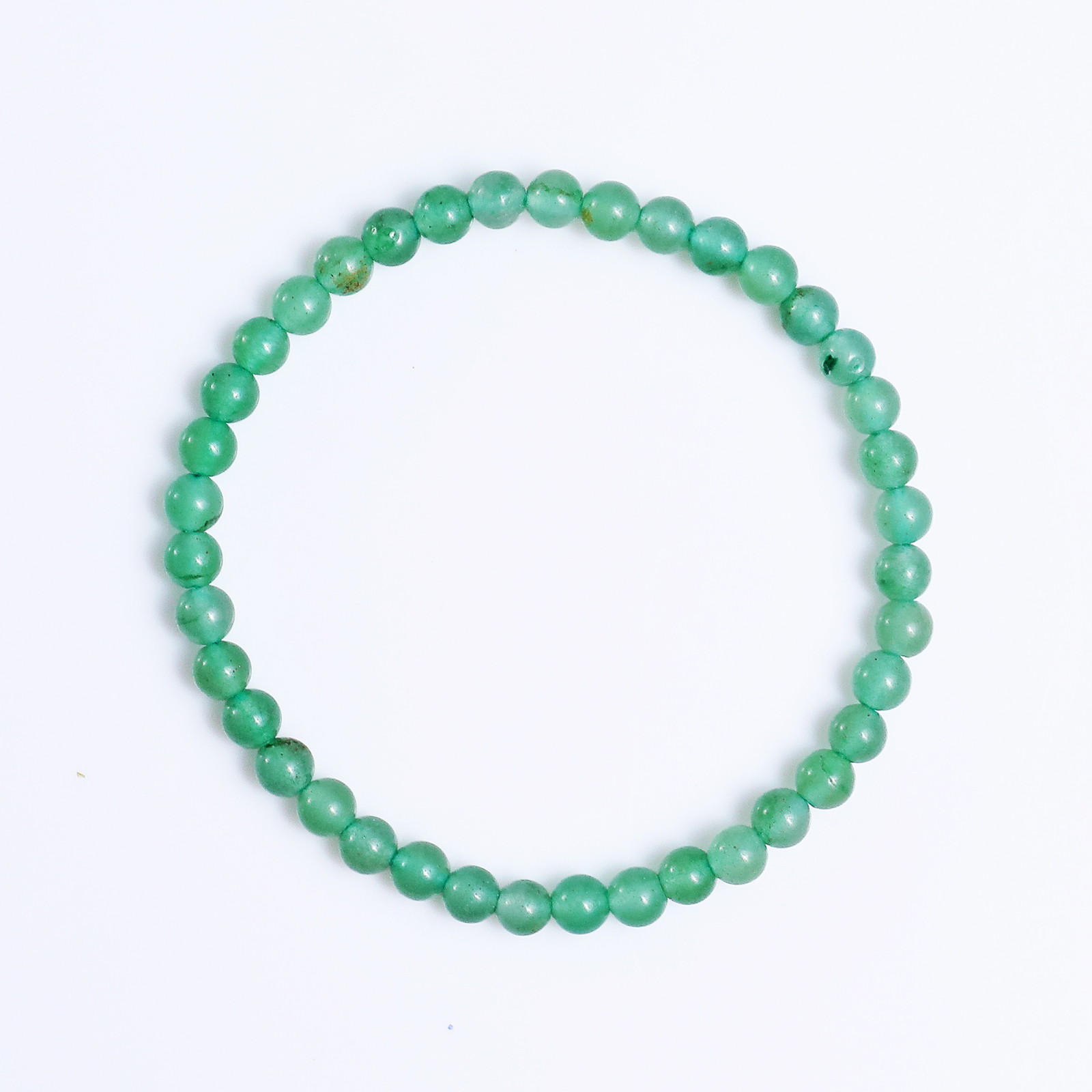 Natural Green Aventurine Crystal Bead Bracelet,Healing Energy Bracelet