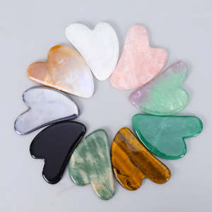 Natural Jade Gua Sha Tools - Various Jade Materials for Facial & Body Massage