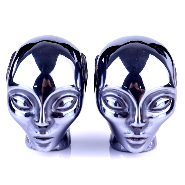 1.5" Tera-Hertz Crystal Elf Alien – Hand Carved Gemstone Fine Art Sculpture for Healing