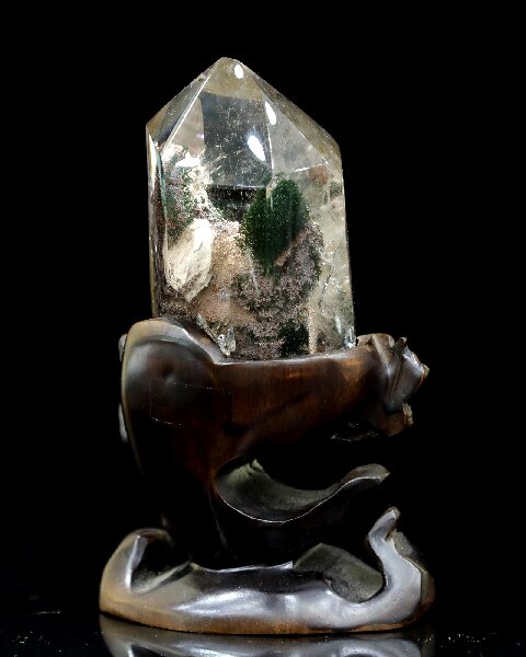 Natural Phantom Crystal Tower - Spiritual Healing Crystal Home Decor for Positive Energy