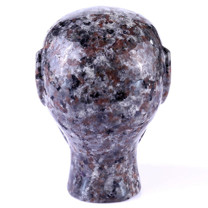 3.9" Yooperlite Hand Carved Crystal Elf Alien Sculpture