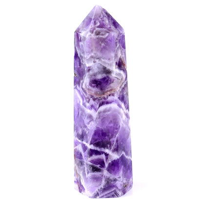 93mm Dream Amethyst Hand Carved Crystal Point