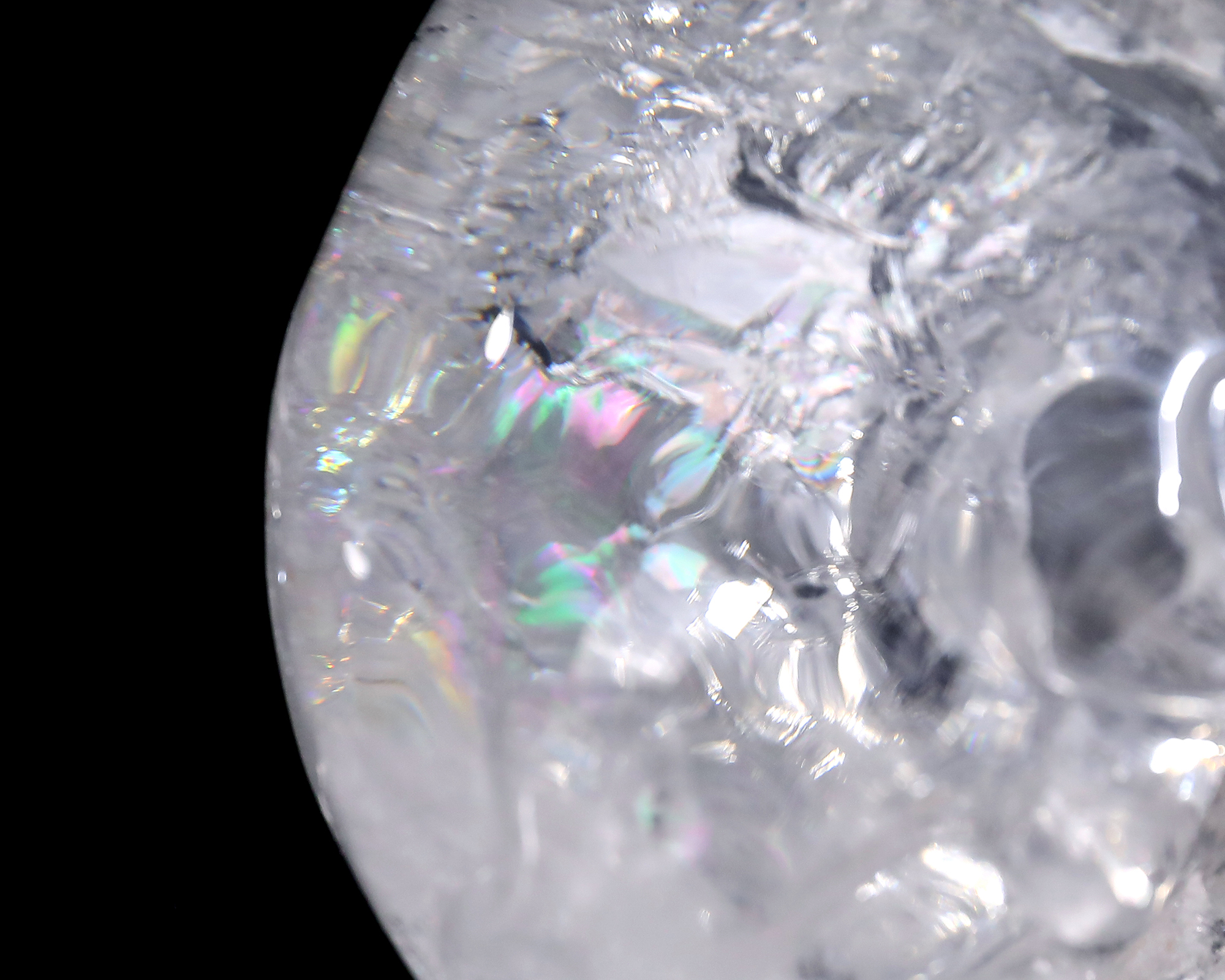 5-inch Hand Carved Natural Clear Quartz Skull - Premium Gemstone Sculpture for Collection & Décor
