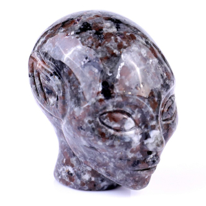 2.0" Yooperlite Crystal Elf Alien – Hand Carved Gemstone Fine Art Sculpture for Reiki Healing