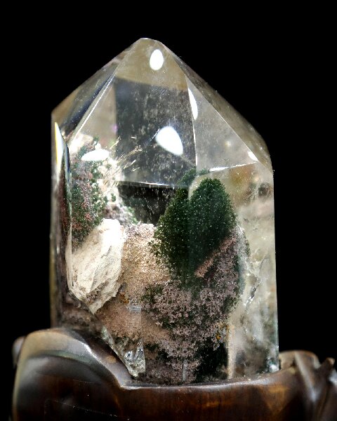 Natural Phantom Crystal Tower - Spiritual Healing Crystal Home Decor for Positive Energy