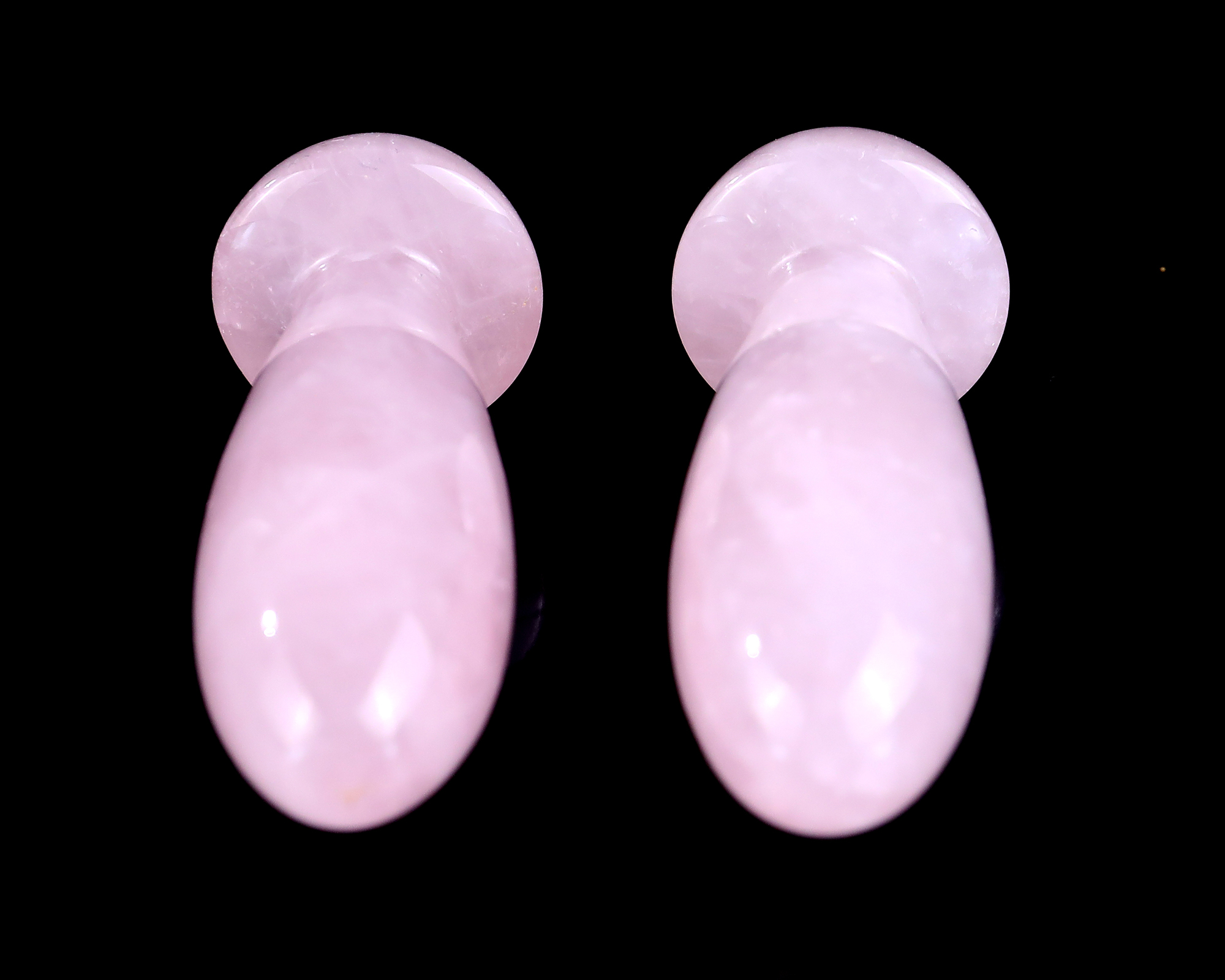 Rose Quartz Mushroom Massage Stick