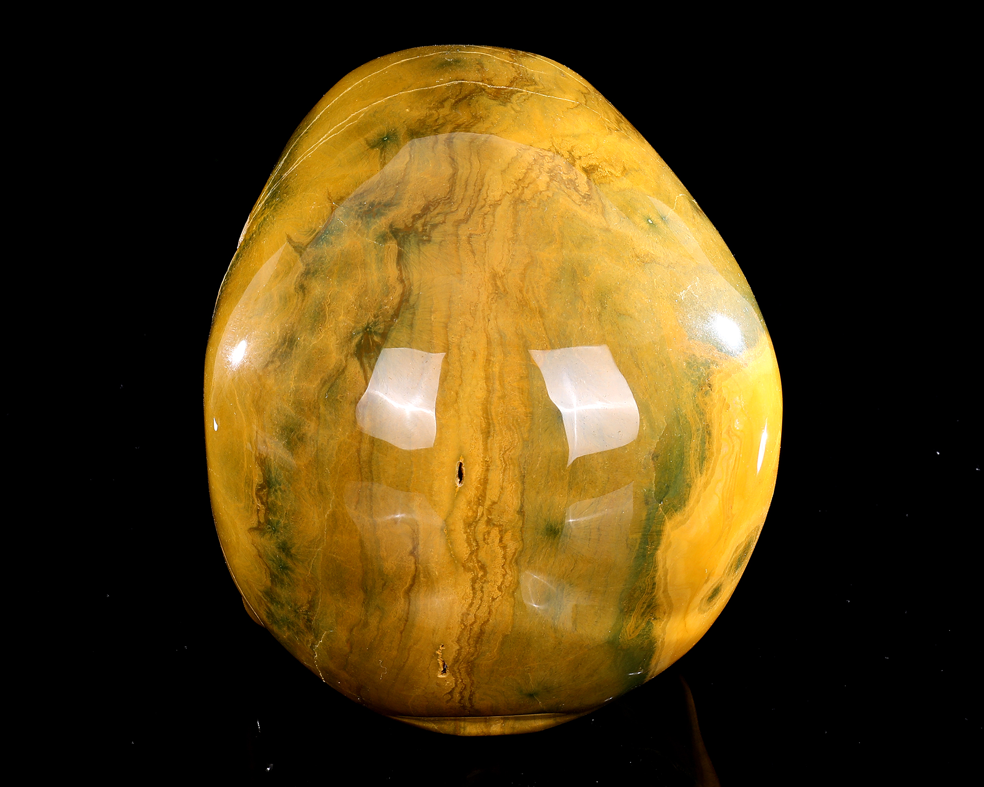 Ocean Jasper Skull - Hand-Carved Natural Crystal Skull, Unique Gemstone Artifact for Collectors, Home Decoration & Energy Healing