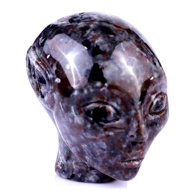 1.5" Yooperlite Crystal Elf Alien – Hand Carved Gemstone Fine Art Sculpture for Healing