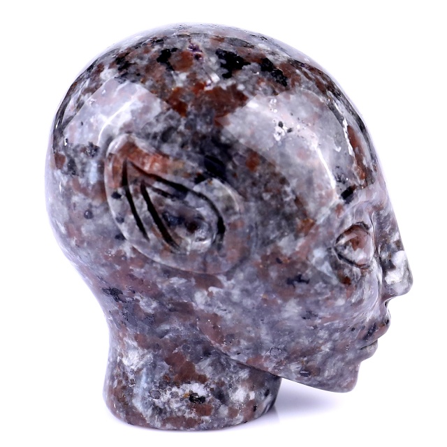 2.0" Yooperlite Crystal Elf Alien – Hand Carved Gemstone Fine Art Sculpture for Reiki Healing