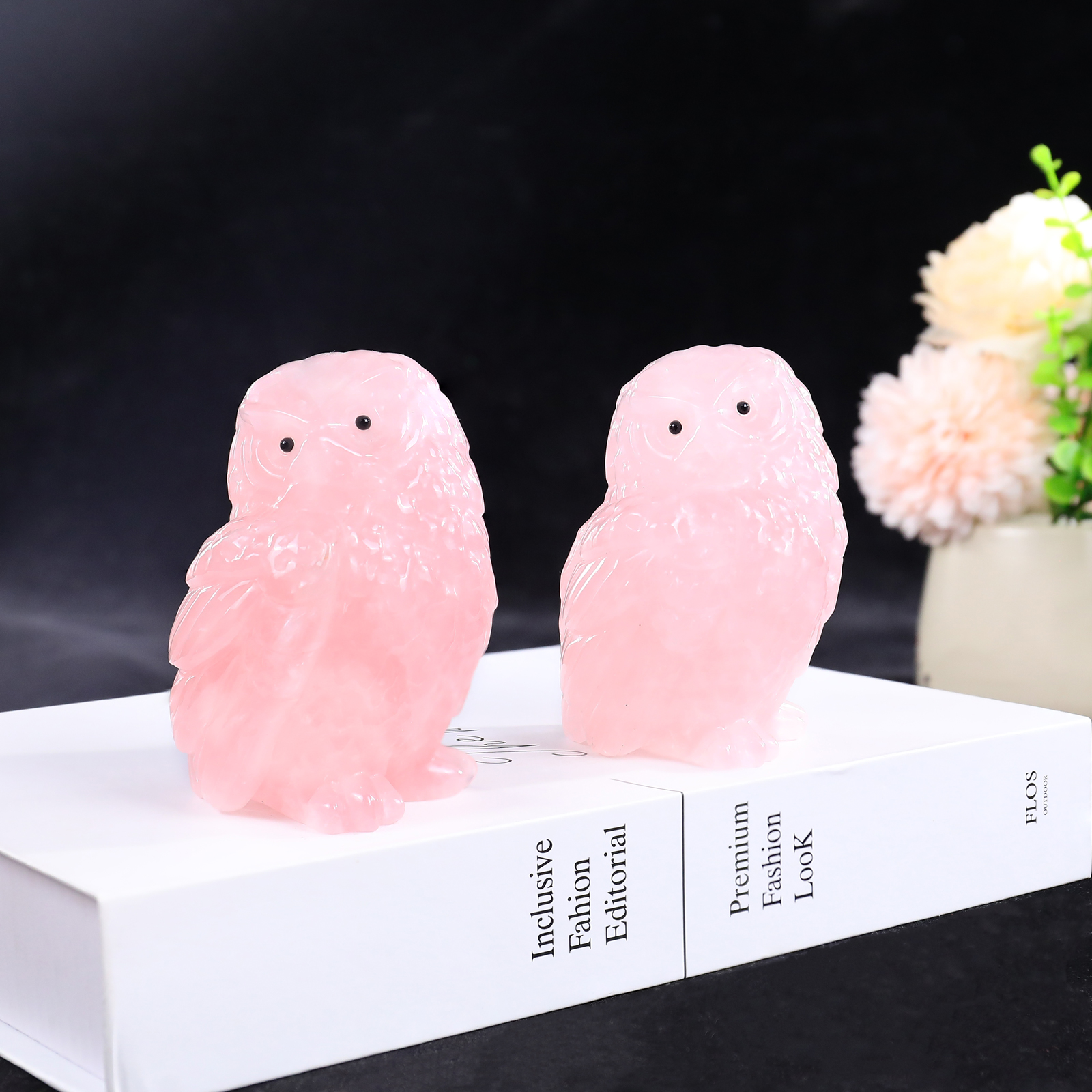 Various Jade Owl Small Carvings - Handmade Exquisite Jade Figurines for Home Decor & Collection