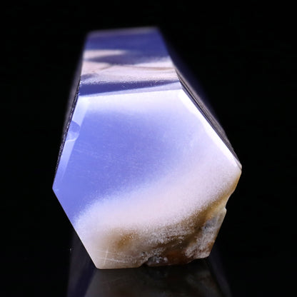 150mm Blue Chalcedony Hand Carved Crystal Point