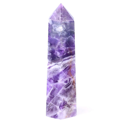 91mm Dream Amethyst Hand Carved Crystal Point