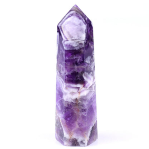 91mm Dream Amethyst Hand Carved Crystal Point