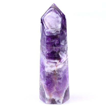 91mm Dream Amethyst Hand Carved Crystal Point