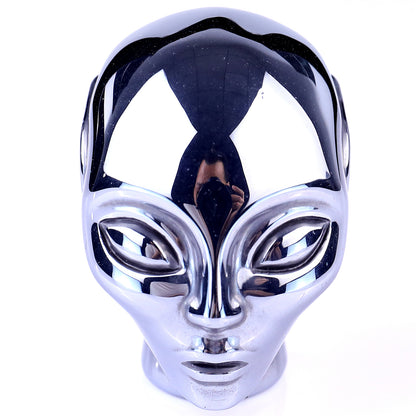 2.9" Tera-Hertz Hand Carved Crystal Elf Alien Sculpture