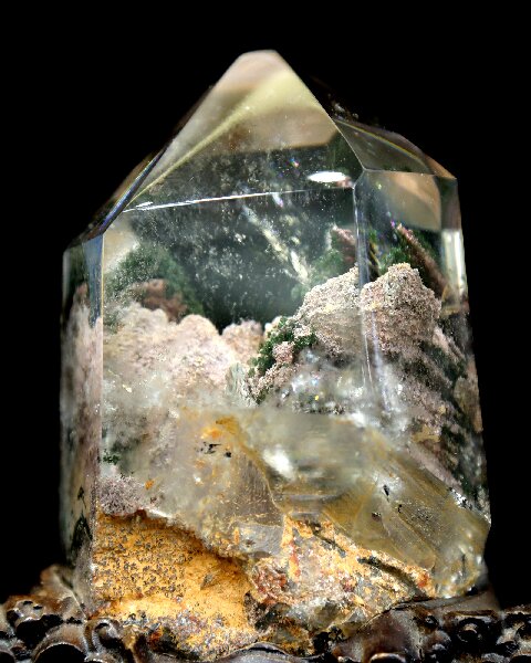 Natural Phantom Crystal Tower - Spiritual Healing Crystal Home Decor for Positive Energy