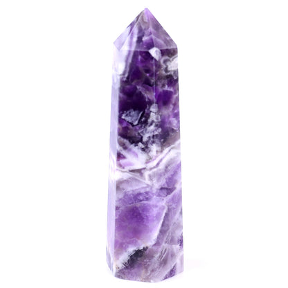 91mm Dream Amethyst Hand Carved Crystal Point