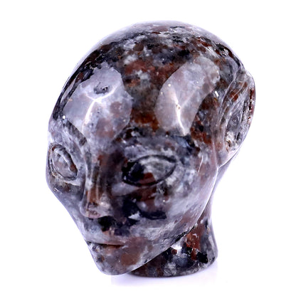 1.5" Yooperlite Hand Carved Crystal Elf Alien Sculpture