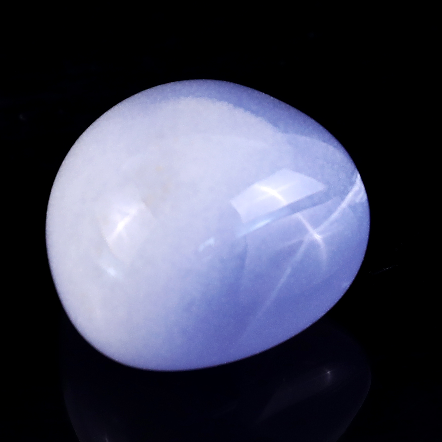 Blue Chalcedony Free Shape Polished Stone