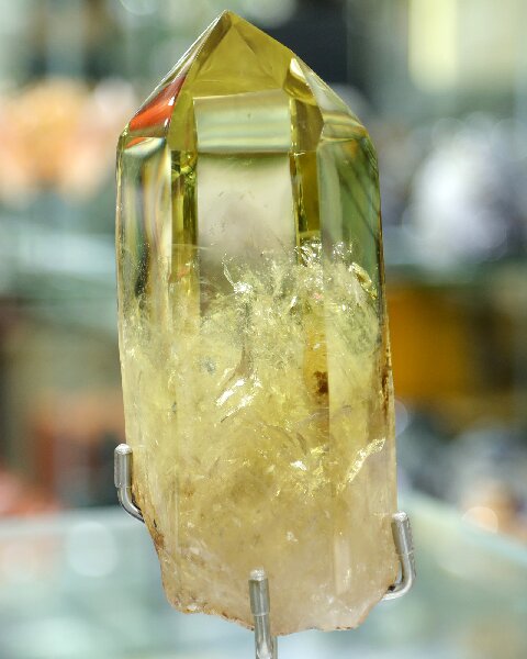Citrine Healing Crystal Tower - Natural Gemstone to Enhance Positive Vibes & Home Ambiance