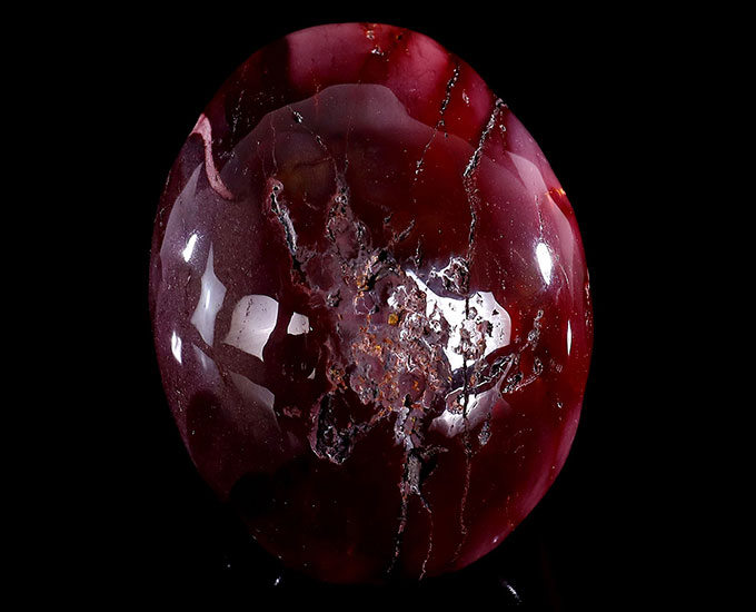 4.7" Colorful Mocha Agate Hand Carved Crystal Realistic Skull Sculpture