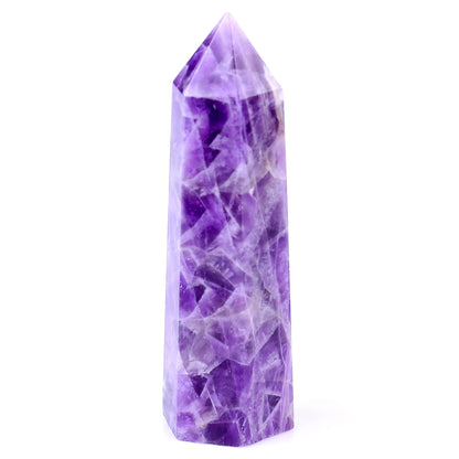82mm Dream Amethyst Hand Carved Crystal Point