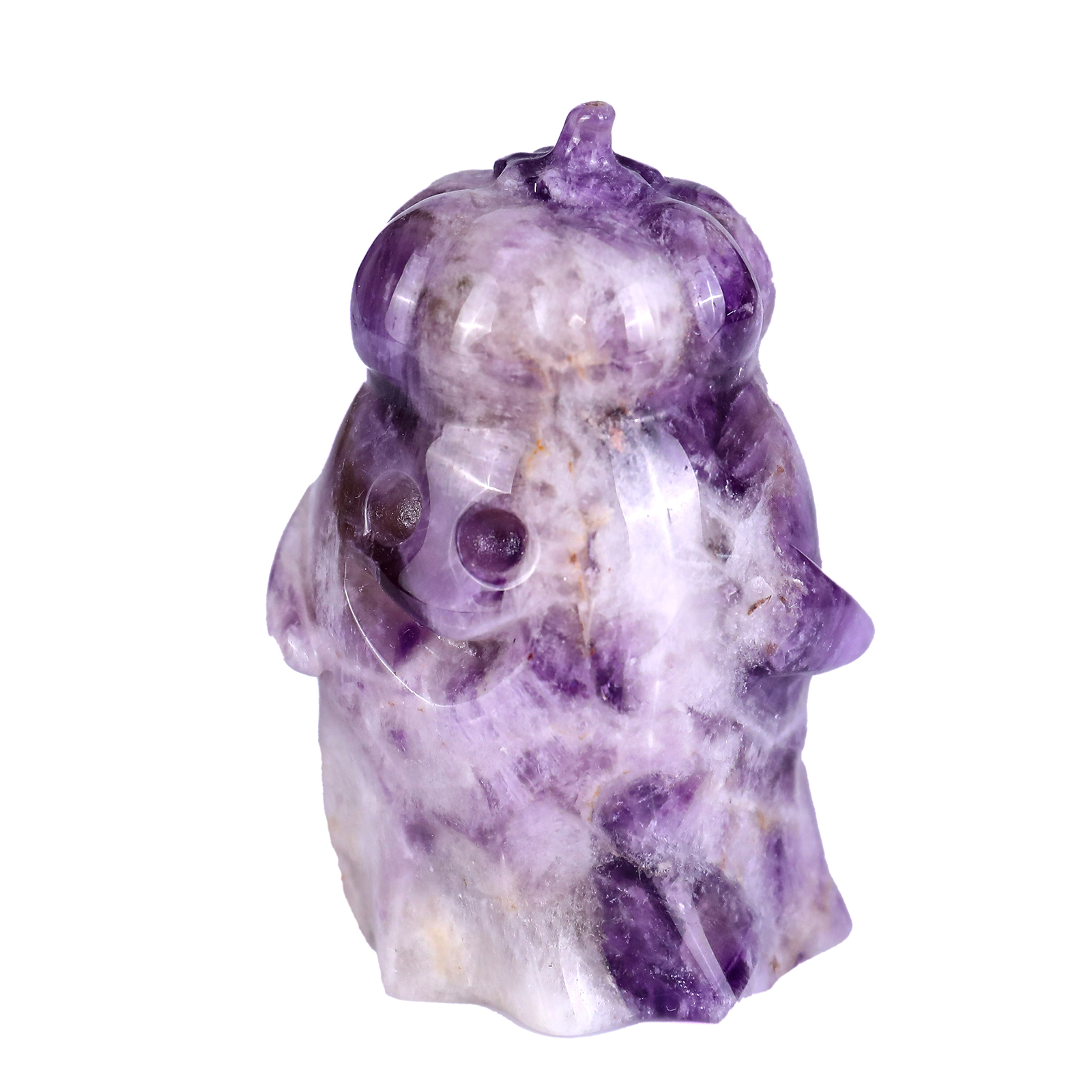 Dream Amethyst Pumpkin Ghost