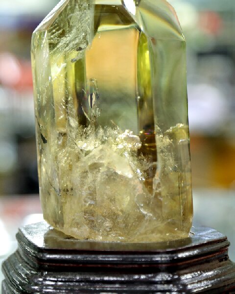 Natural Citrine Tower - Hand Polished Crystal Decor for Home & Office