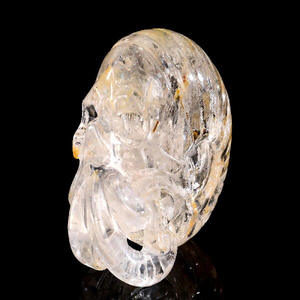 Natural Clear Quartz Octopus Carving - Handcrafted Crystal Sea Creature Sculpture for Home Decor & Collection