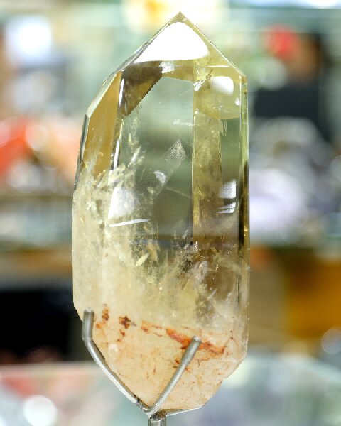 Healing Citrine Crystal Obelisk - Raw Natural Stone for Positive Energy & Manifestation