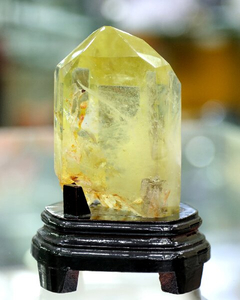 Handmade Citrine Tower - Natural Crystal for Wealth, Abundance & Home Decoration