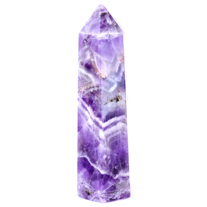 93mm Dream Amethyst Hand Carved Crystal Point