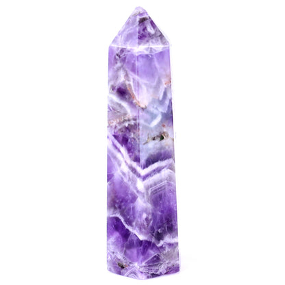 93mm Dream Amethyst Hand Carved Crystal Point