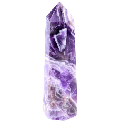 91mm Dream Amethyst Hand Carved Crystal Point