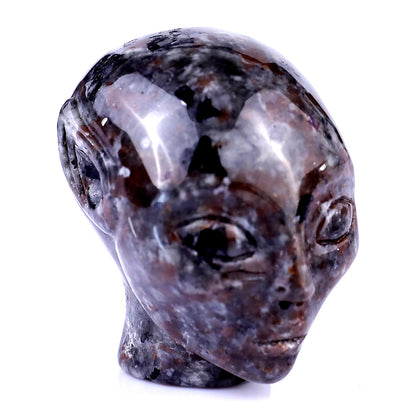 1.5" Yooperlite Hand Carved Crystal Elf Alien Sculpture
