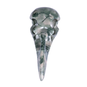 Jiulong Jade Crow Skull