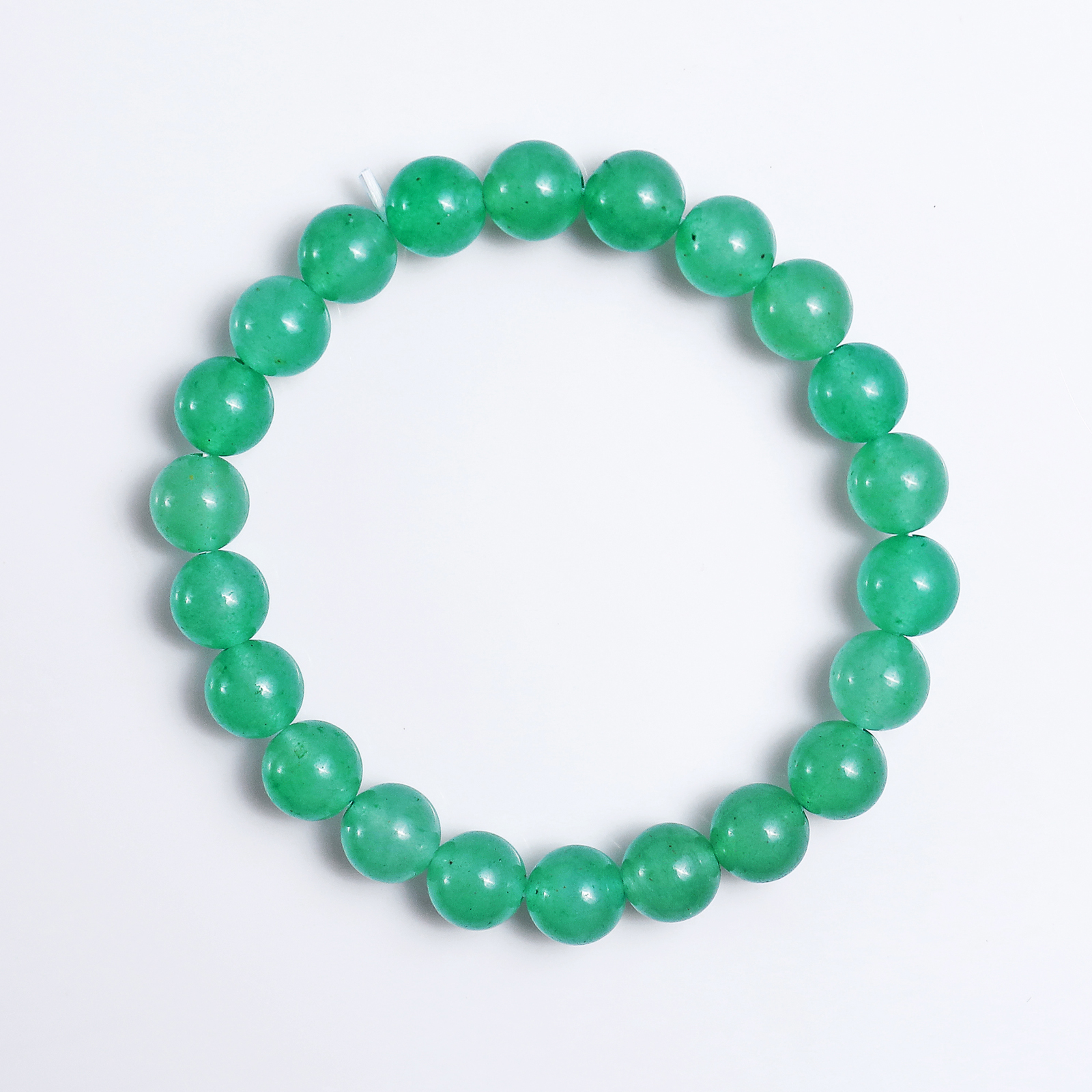 Natural Green Aventurine Crystal Bead Bracelet,Healing Energy Bracelet