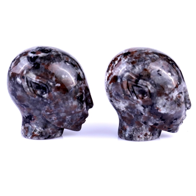 1.5" Yooperlite Crystal Elf Alien – Hand Carved Gemstone Fine Art Sculpture for Healing