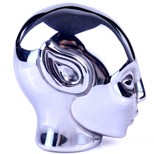 2.9" Terahertz (Tera-Hertz) Crystal Elf Alien – Hand Carved Gemstone Fine Art Sculpture for Reiki Healing